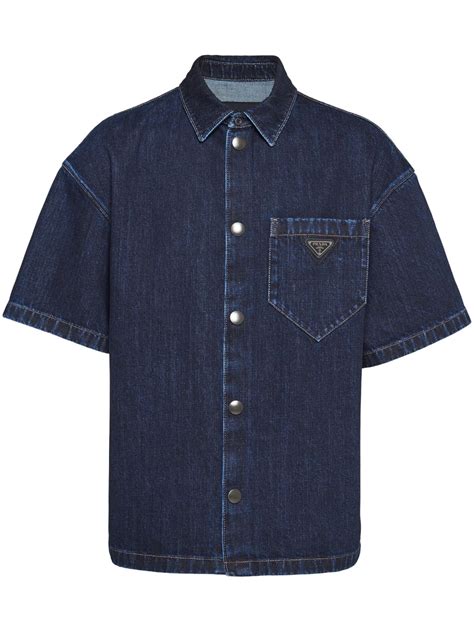 prada mens button down|prada dress shirts men's.